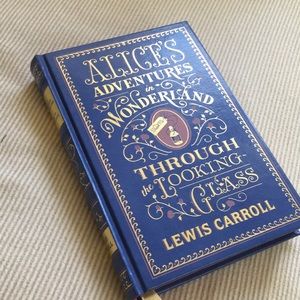 Alice’s Adventures in Wonderland Through the Looking Glass Hardcover Book